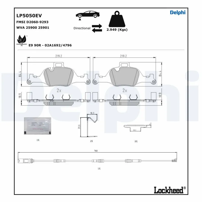 LP5050EV Delphi