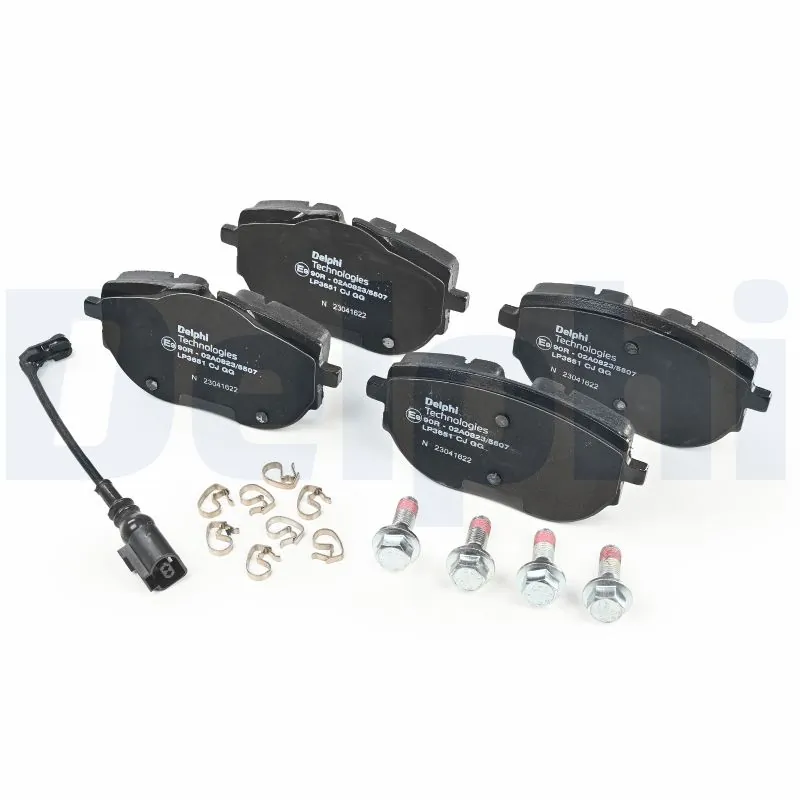 Klocki hamulcowe przednie tarczowe Delphi LP3651 cena, od 50,49 USD