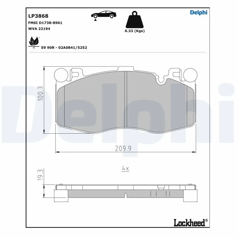 LP3868 Delphi