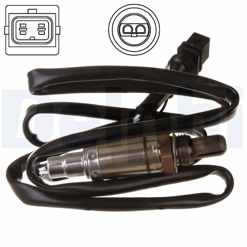Sonda lambda, czujnik tlenu do Audi 80 B3 89, 89Q, 8A