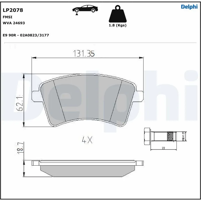LP2078 Delphi