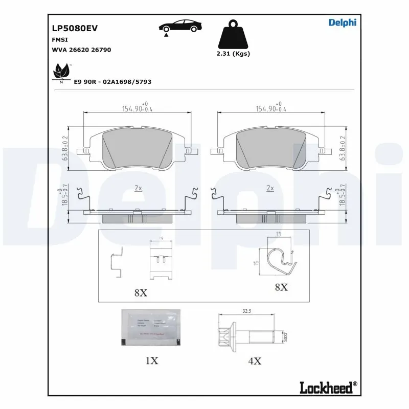 LP5080EV Delphi