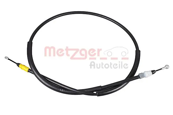 Do koszyka 93868406 General Motors Linka hamulca ręcznego tylna lewa