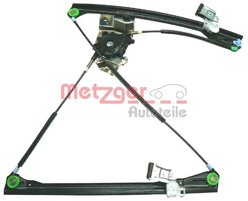 Mechanizm podnoszenia szyby drzwi przednich prawych Volkswagen Polo III