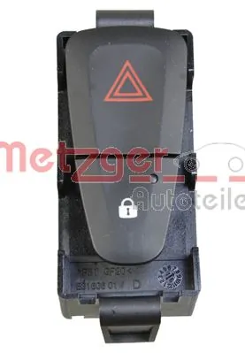 Przycisk włączania światła awaryjnego do Renault Fluence  L3