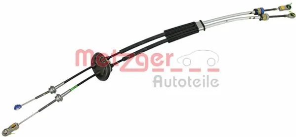 Do koszyka Linka dźwigni zmiany biegów podwójna Citroen C4 II B7