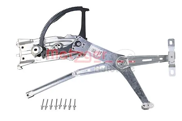  Mechanizm podnoszenia szyby drzwi przednich prawych Opel Astra 