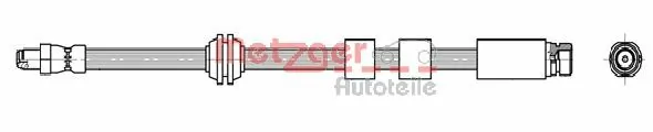 Przewód hamulcowy przedni Ford Mondeo III