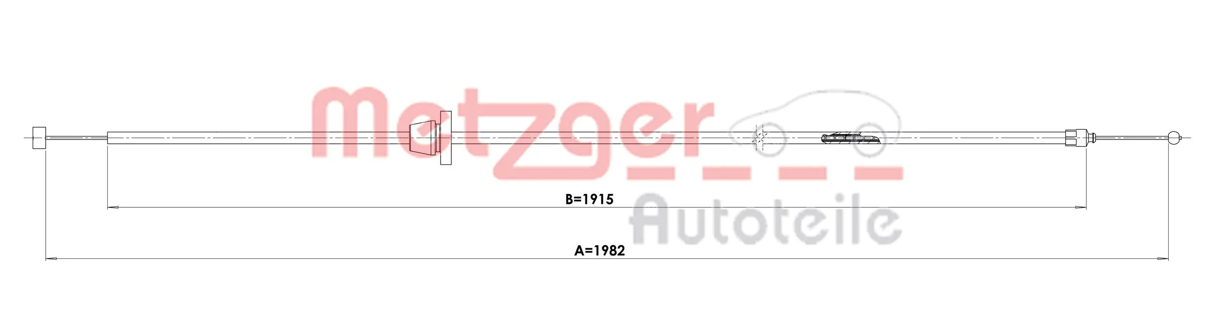 Linka otwierania maski Mercedes C kombi (S202) (1996 - 2001) cena, od 48,09 USD