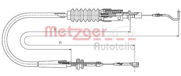 Linka gazu Volkswagen Transporter T4 autobus (70B, 70C, 7DB, 7DK, 70J, 70K, 7DC, 7DJ) (1990 - 2004) cena, od 16,51 USD