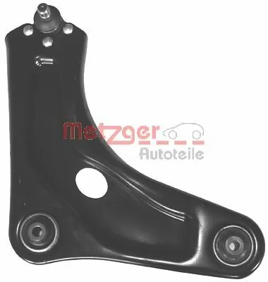 Wahacz zawieszenia przedniego dolny prawy 1622711480 Peugeot/Citroen