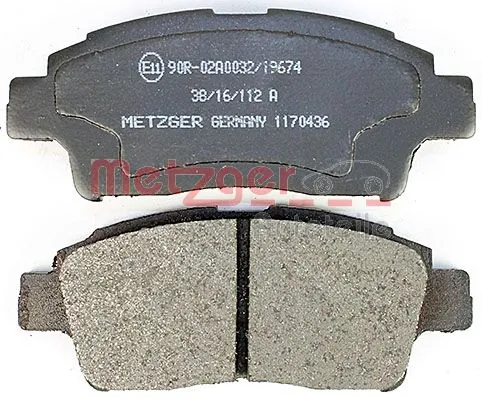 Do koszyka 0446552070 Toyota Klocki hamulcowe przednie tarczowe