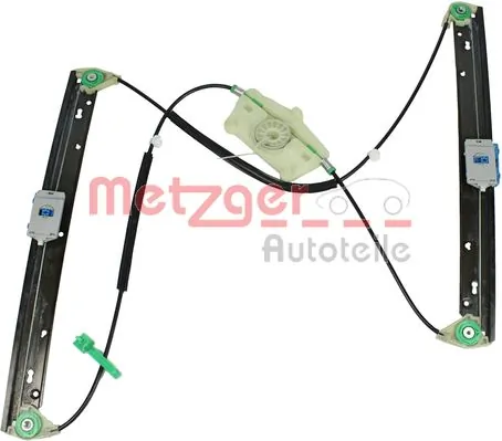 2160230 Metzger Mechanizm podnoszenia szyby drzwi przednich lewych