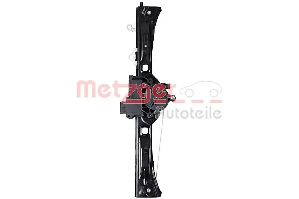 Mechanizm podnoszenia szyby drzwi przednich prawych Fiat Qubo 