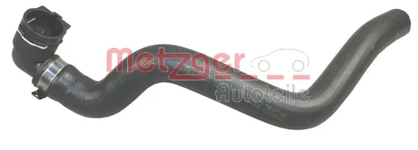 2420438 Metzger Przewód chłodnicy ogrzewacza (nagrzewnicy), dopływ