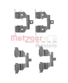 Zestaw sprężyn do mocowania tylnych klocków tarczowych Toyota D4080JA01A cena, od 9,13 USD