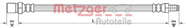 Przewód hamulcowy przedni Fiat Panda II hatchback (169A) (2003 - 2013) cena, od 13,57 USD