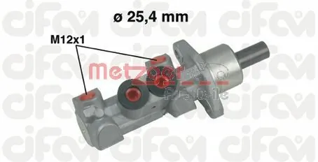 GJ8343400B Mazda Główny cylinder hamulców