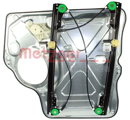 Do koszyka Mechanizm podnoszenia szyby drzwi przednich lewych Volkswagen Multivan T5 7HM, 7HN, 7HF, 7EF, 7EM, 7EN