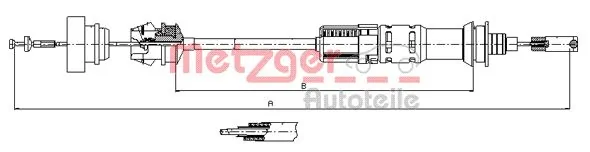 1479128080 Fiat/Alfa/Lancia Linka sprzęgła