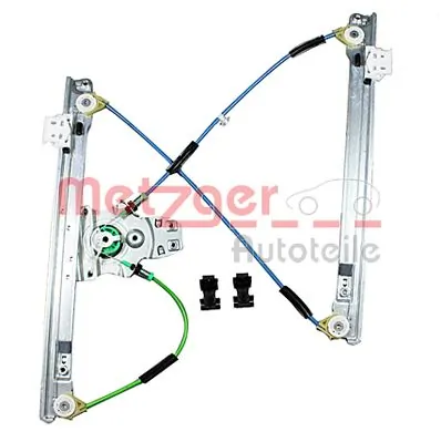 2160445 Metzger Mechanizm podnoszenia szyby drzwi przednich lewych