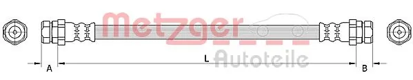 Przewód hamulcowy przedni Volkswagen Caddy IV kombi (SAB, SAJ) (2015 - 2026) cena, od 17,43 USD
