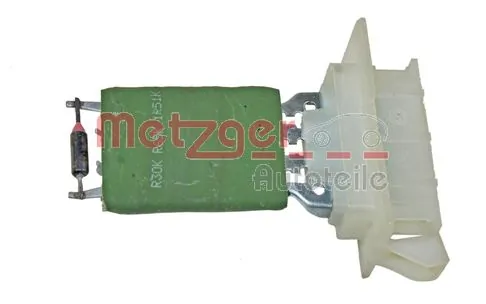 Rezystor wentylatora nagrzewnicy (ogrzewacza kabiny) do Citroen C1 I PM, PN