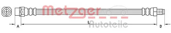 Przewód hamulcowy przedni BMW 5 kombi (E61) (2003 - 2009) cena, od 23,68 USD