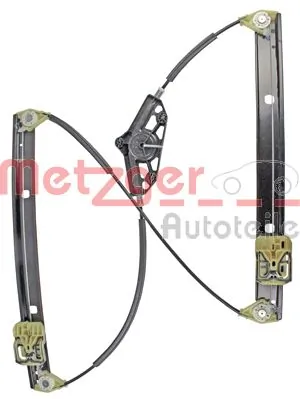 Mechanizm podnoszenia szyby drzwi przednich lewych Skoda Octavia III A7