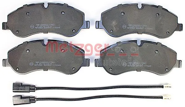 Klocki hamulcowe przednie tarczowe do Ford Transit VII V363