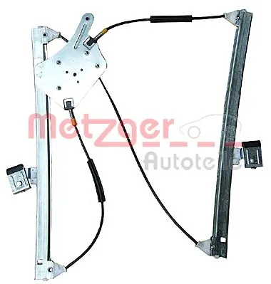 2160091 Metzger Mechanizm podnoszenia szyby drzwi przednich prawych