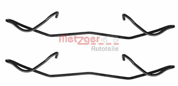 Zestaw sprężynek do mocowania klocków tarczowych przednich General Motors 0542535 cena, od 4,26 USD