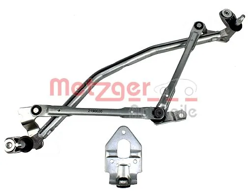 Do koszyka Mechanizm wycieraczek Volkswagen Polo IV 9N, 9A