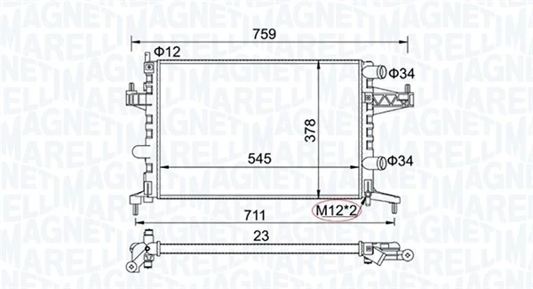 350213829000 Magneti Marelli