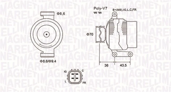 063731980010 Magneti Marelli