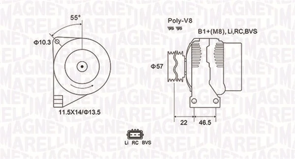 063731958010 Magneti Marelli