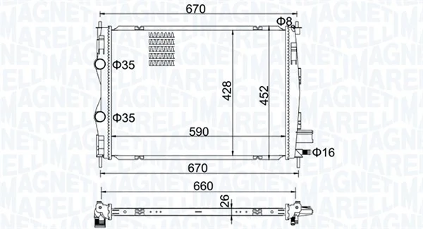 350213162600 Magneti Marelli