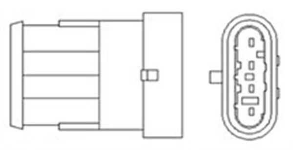 Sonda lambda, czujnik tlenu do Fiat Doblo 119