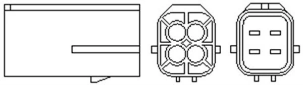 Sonda lambda czujnik tlenu po katalizatorze Magneti Marelli OSM055