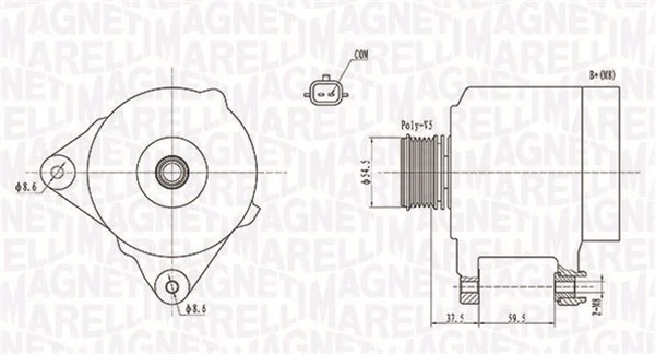 063731860010 Magneti Marelli