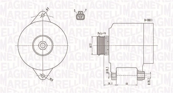 Alternator Mazda 626