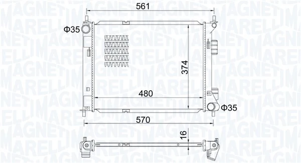 350213204500 Magneti Marelli