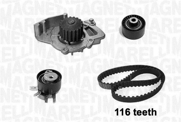 Pasek rozrządu, zestaw Peugeot 607 sedana (9D, 9U) (2000 - 2010) cena, od 131,05 USD