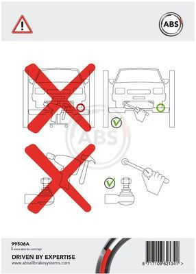 Do koszyka Końcówka drążka kierowniczego zewnętrzna Ford Escape III DFK