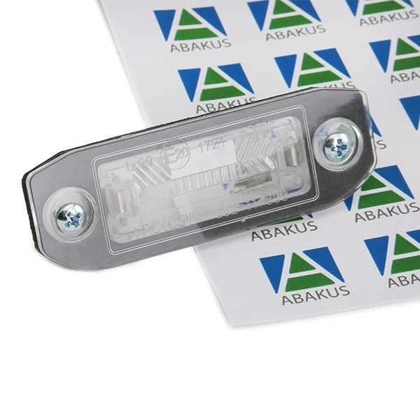 Lampa oświetlenia tylnej tablicy rejestracyjnej do Volvo S40 II MS