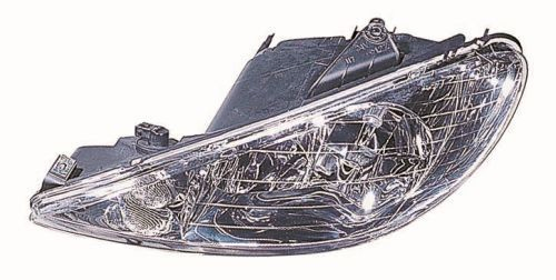 Reflektor lewy do Peugeot 206  2A/C
