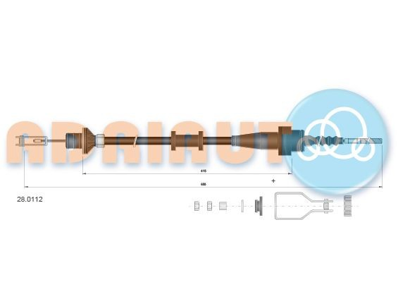 Linka sprzęgła Nissan Micra hatchback (K11) (1992 - 2003) cena, od 21,75 USD