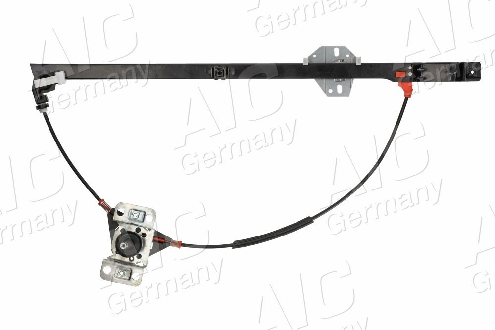 Do koszyka Mechanizm podnoszenia szyby drzwi przednich prawych Volkswagen Transporter T4 70B, 70C, 7DB, 7DK, 70J, 70K, 7DC, 7DJ
