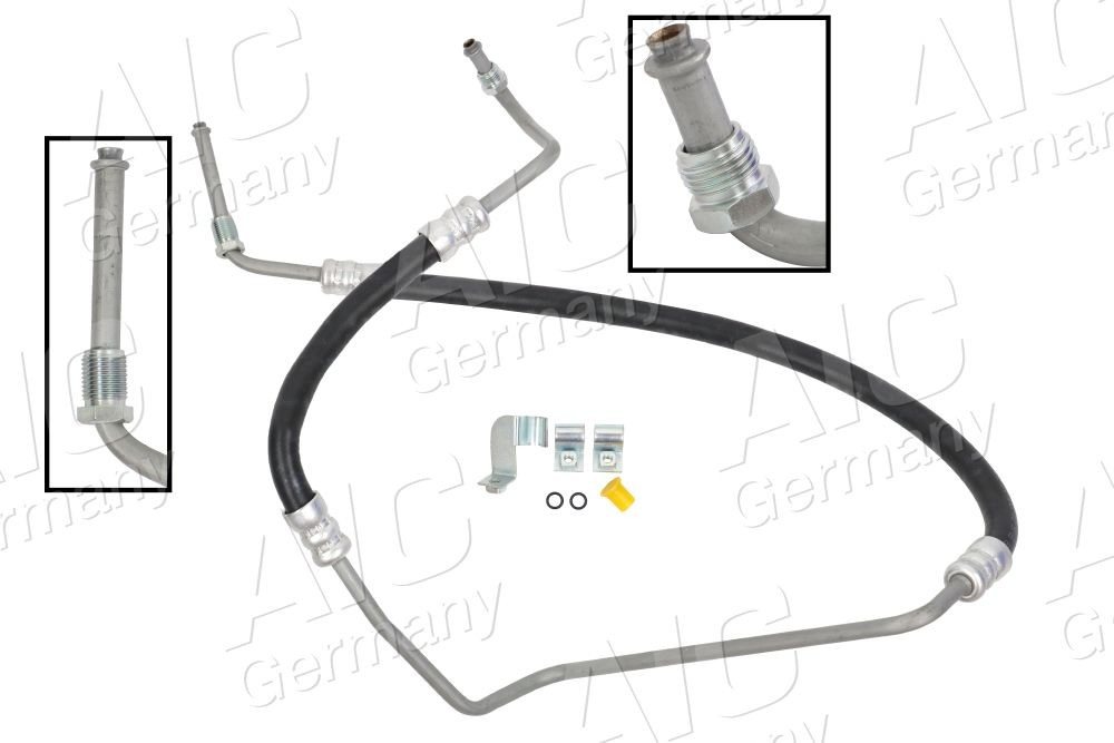Do koszyka Przewód hydraulicznego układu wspomagania wysokiego ciśnienia, od pompy do maglownicy (mechanizmu) Renault Master II JD, ND