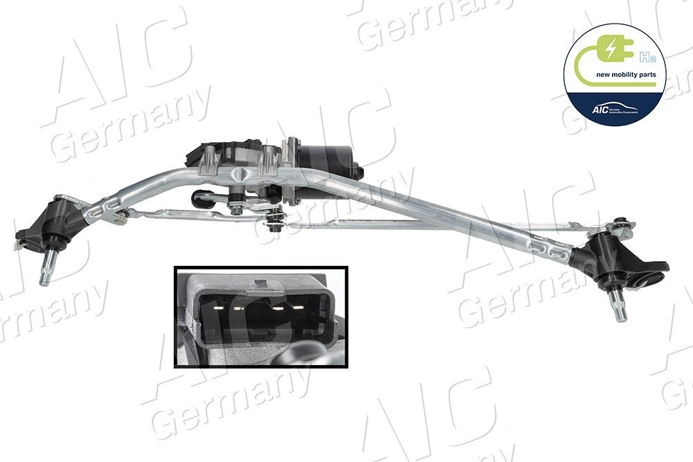 Do koszyka Mechanizm wycieraczek Renault Kangoo BE BOP KW0, KW1